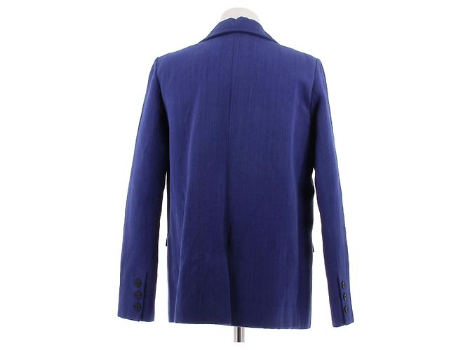 Autre Marque Blazer MII de lana azul - vista 2