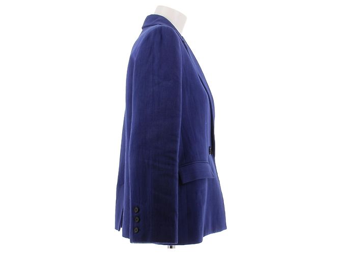 Autre Marque Blazer MII de lana azul - vista 3