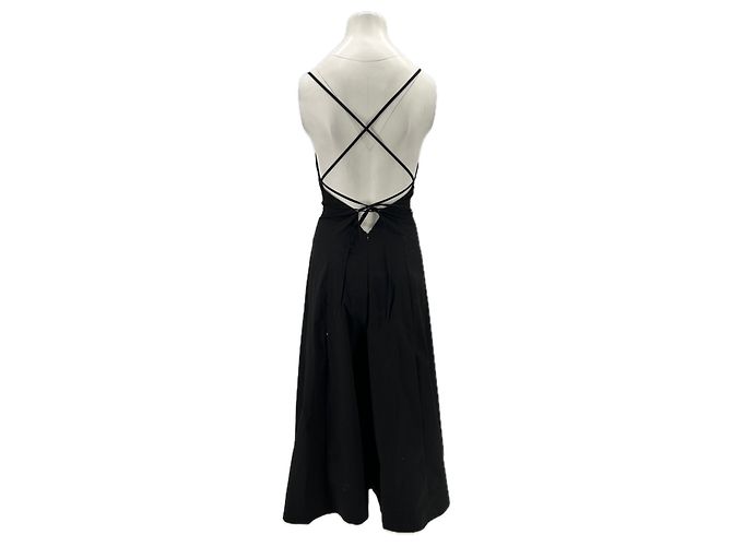 Autre Marque Vestido de algodón negro KHY Talla 6 - vista 2