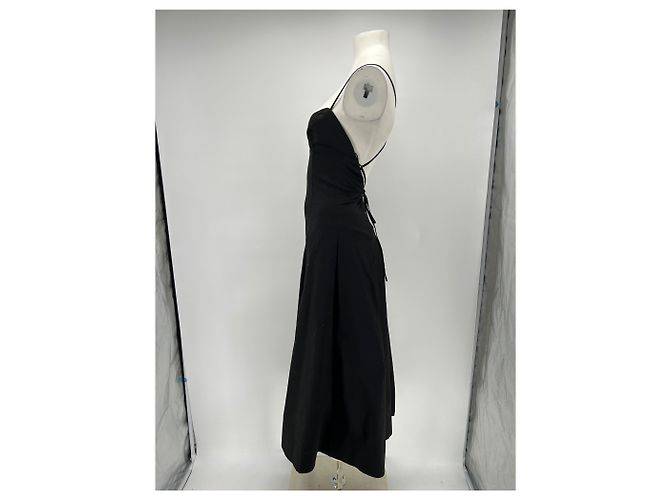 Autre Marque Vestido de algodón negro KHY Talla 6 - vista 4
