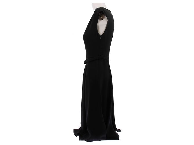 Prada Kleid in Schwarz mit Rüschen - Ansicht 4