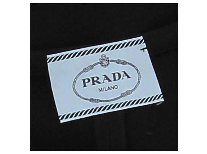 Prada Kleid in Schwarz mit Rüschen - Ansicht 5