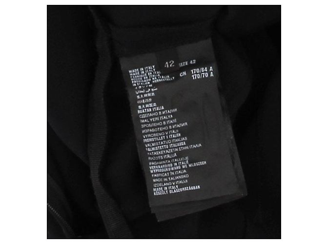 Prada Kleid in Schwarz mit Rüschen - Ansicht 6