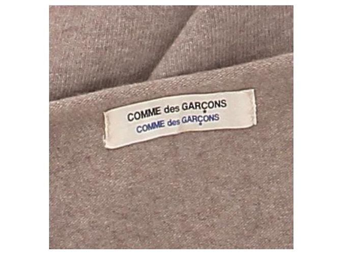 Comme Des Garcons Beige V-Ausschnitt Pullover aus Wolle und Kaschmir - Ansicht 5
