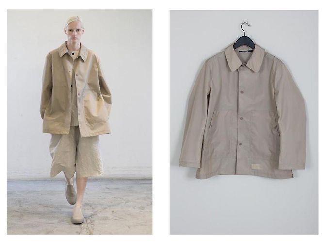 Sofie d'Hoore Cayden Moonstone Giacca Beige Poliammide - vista 6