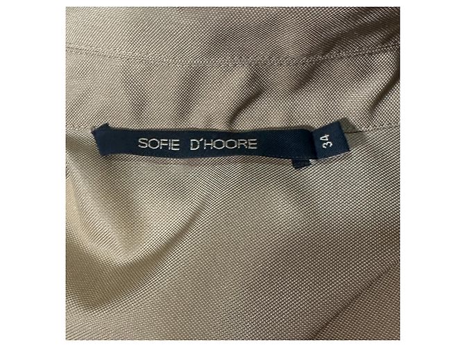Sofie d'Hoore Cayden Moonstone Giacca Beige Poliammide - vista 7