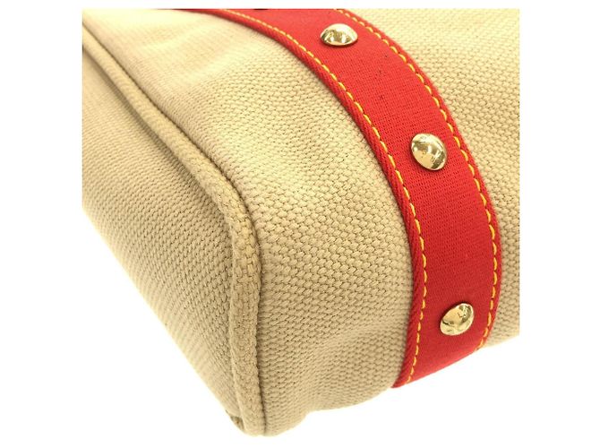 Louis Vuitton Antigua Cabas MM Handtasche Beige - Ansicht 3