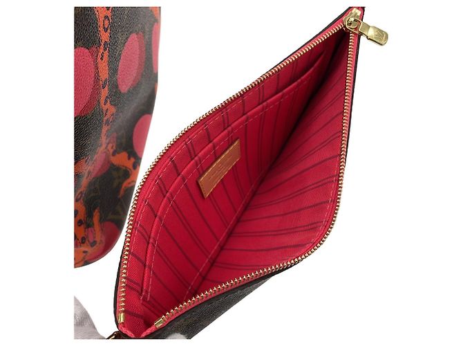 Bolso Neverfull MM Monogram Ramage de Louis Vuitton Castaño Monograma - vista 10