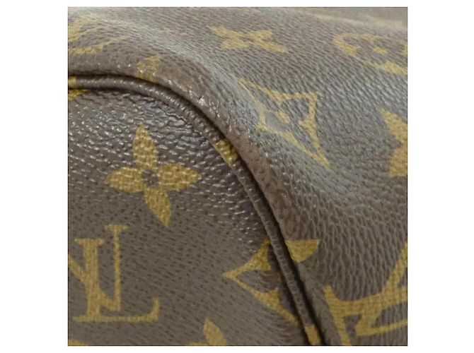 Bolso Louis Vuitton Monogram Neverfull MM Castaño - vista 2