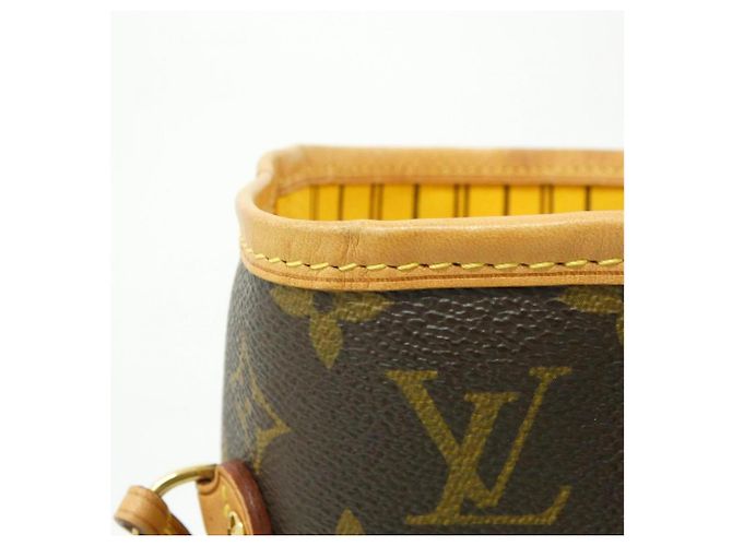 Bolso Louis Vuitton Monogram Neverfull MM Castaño - vista 6