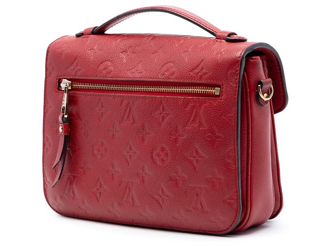 Pochette Metis Monogram Empreinte Rossa Louis Vuitton Rosso - vista 2