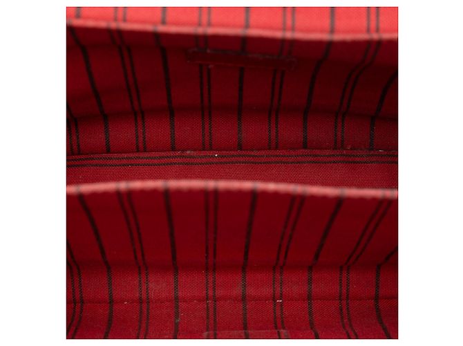 Pochette Metis Monogram Empreinte Rossa Louis Vuitton Rosso - vista 4