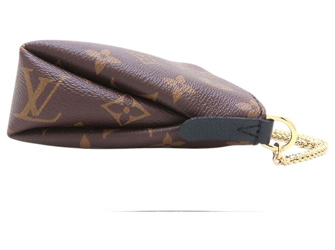 Clutch Pallas Monogram Marrone Louis Vuitton - vista 11