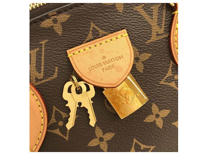 Louis Vuitton Monogram Rivoli PM Handtasche Braun - Ansicht 5