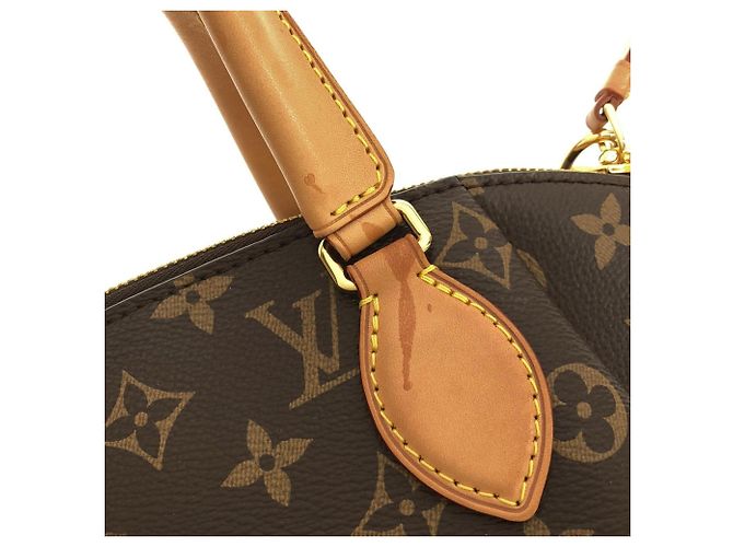 Louis Vuitton Monogram Rivoli PM Handtasche Braun - Ansicht 6