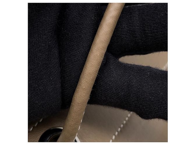 Borsa a Spalla Aline Mini in Grigio Etoupe di Hermès Taupe - vista 12