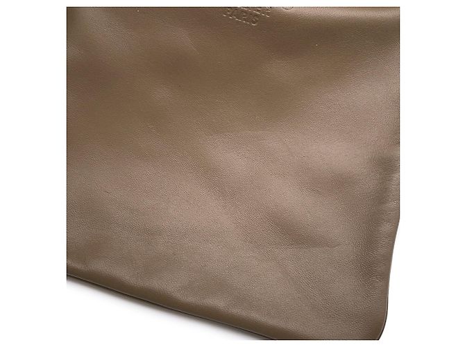 Borsa a Spalla Aline Mini in Grigio Etoupe di Hermès Taupe - vista 6