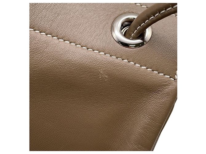 Borsa a Spalla Aline Mini in Grigio Etoupe di Hermès Taupe - vista 8