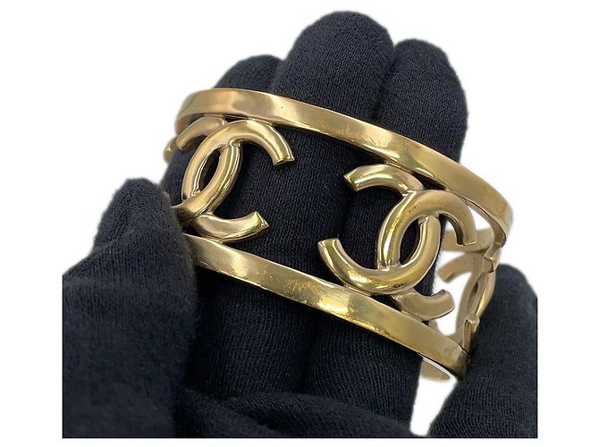 Timeless Bracciale rigido placcato oro Chanel D'oro - vista 6