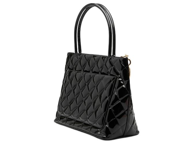 Timeless Bolso de mano Chanel Matelassé Coco Mark Reissue Tote Negro - vista 2