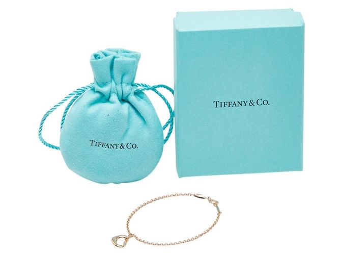 Bracciale Cuore Aperto in Oro Rosa 18K di Tiffany & Co. - vista 11