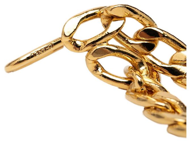 Goldplattierte Kettengürtel Chanel Coco Mark RUE CAMBON Golden - Ansicht 3