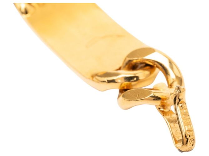 Cambon Chanel Coco Mark Kettengürtel Schwarz Golden - Ansicht 3