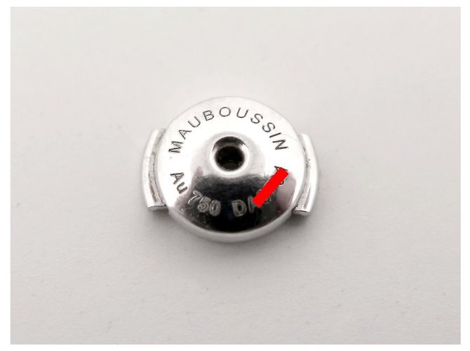 ORECCHINI MAUBOUSSIN SEI IL FIORE SUBLIME DELLA MIA VITA ORO E ZAFFIRO Argento - vista 12