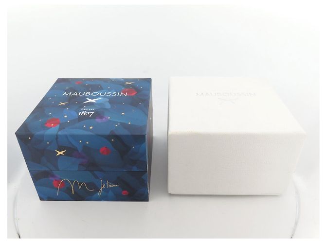 NUOVE ORECCHINI MAUBOUSSIN SEI IL MIO FIUME D'AMORE DIAMANTI 0.5CT Argento - vista 14