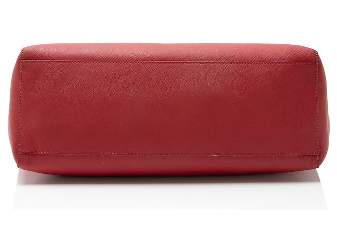 Tory Burch Leder York Tote Rot - Ansicht 4
