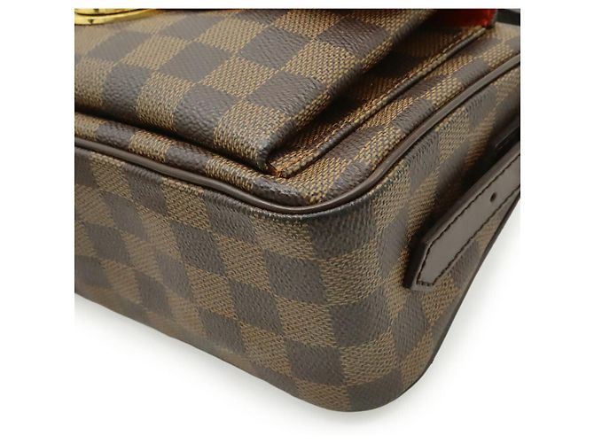 Borsa a Spalla Louis Vuitton Damier Ravello GM Marrone - vista 3