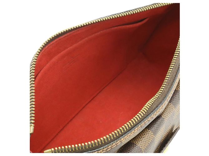Borsa a Spalla Louis Vuitton Damier Ravello GM Marrone - vista 7