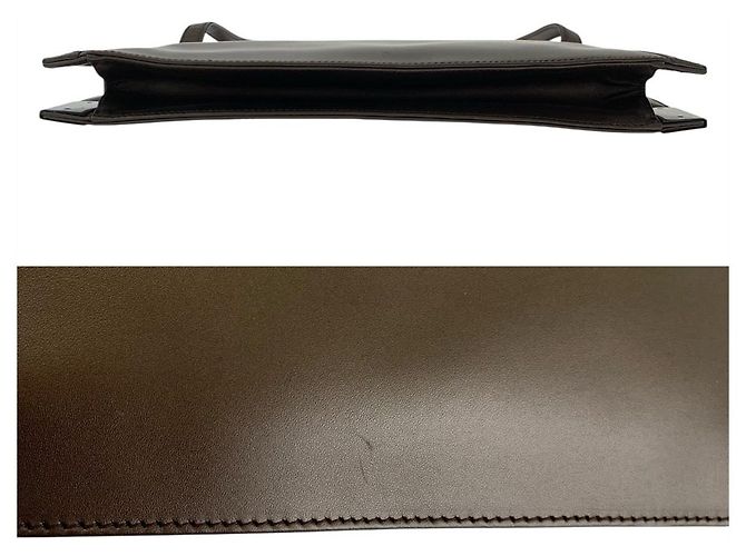 Gucci Metallic braune Leder Schultertasche - Ansicht 6