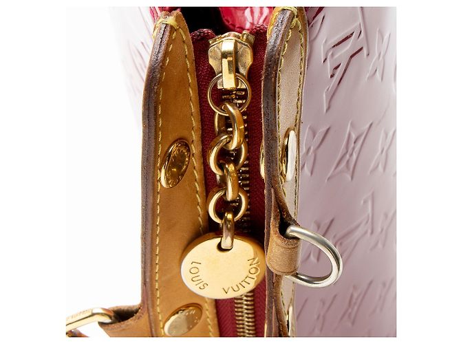Louis Vuitton Monogram Vernis Brea MM Handtasche Rot - Ansicht 10