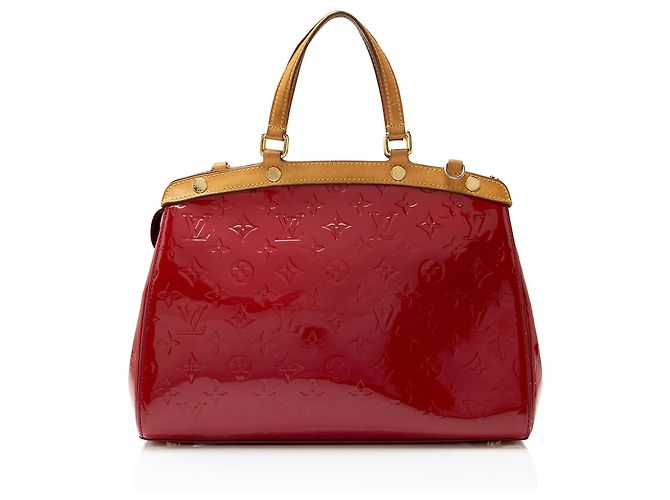 Louis Vuitton Monogram Vernis Brea MM Handtasche Rot - Ansicht 3