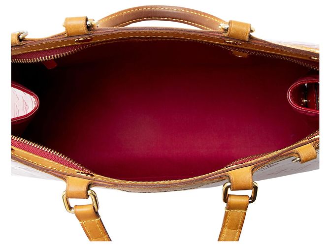 Louis Vuitton Monogram Vernis Brea MM Handtasche Rot - Ansicht 7