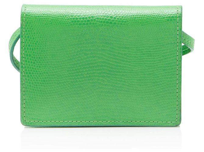Borsa a tracolla in pelle Le Bello di Jacquemus Verde - vista 3