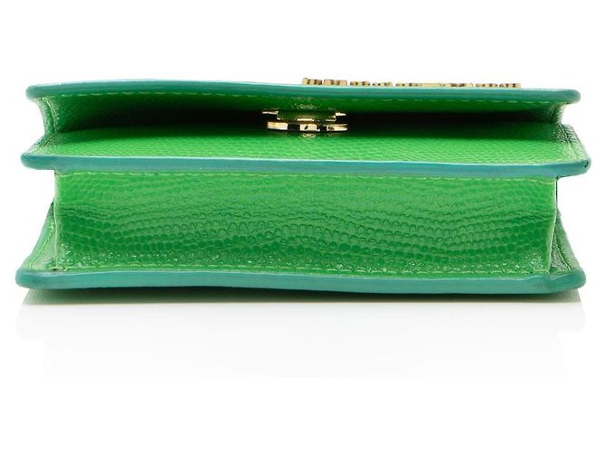 Borsa a tracolla in pelle Le Bello di Jacquemus Verde - vista 4