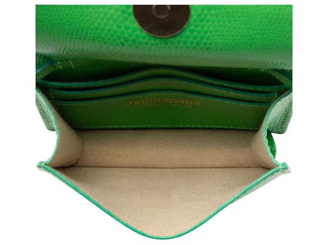 Borsa a tracolla in pelle Le Bello di Jacquemus Verde - vista 6