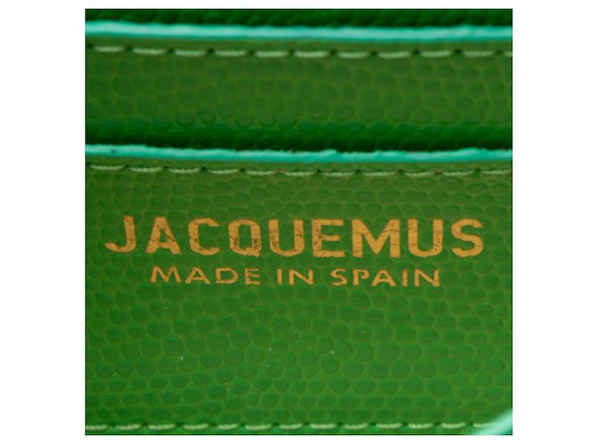 Borsa a tracolla in pelle Le Bello di Jacquemus Verde - vista 7