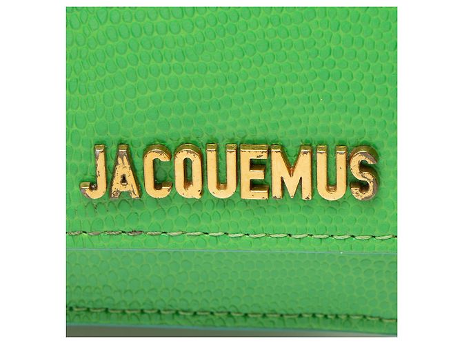 Borsa a tracolla in pelle Le Bello di Jacquemus Verde - vista 8