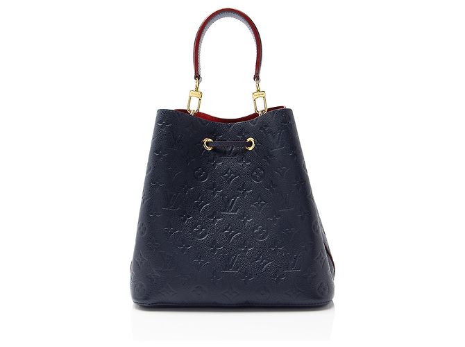 Néonoé Borsa a Spalla Neonoe MM in Monogram Empreinte Louis Vuitton Blu - vista 3