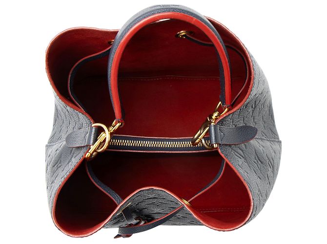 Néonoé Borsa a Spalla Neonoe MM in Monogram Empreinte Louis Vuitton Blu - vista 7