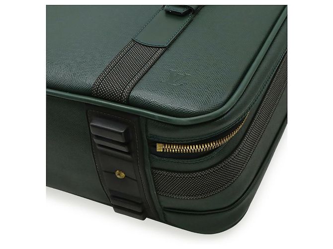 Valigia Satellite 53 Taiga Louis Vuitton Verde - vista 3