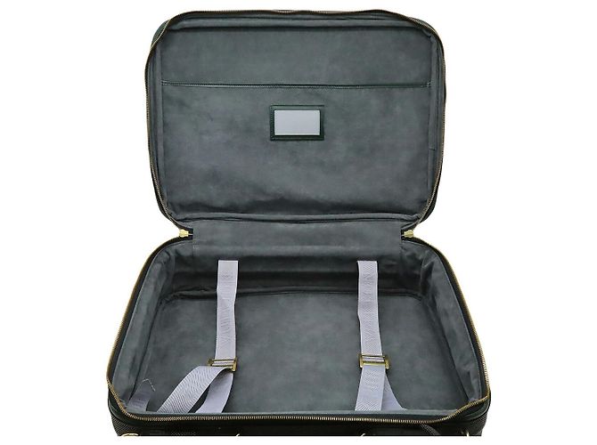 Valigia Satellite 53 Taiga Louis Vuitton Verde - vista 5