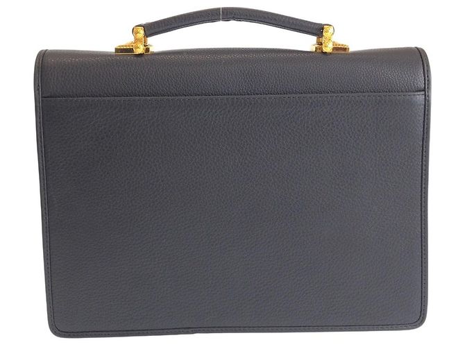 Pochette en cuir Sunburst de Versace Noir - vue 2