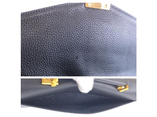 Pochette en cuir Sunburst de Versace Noir - vue 6