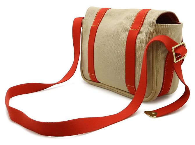 Sac à épaule en toile Antigua PM Louis Vuitton Marron Beige - vue 2
