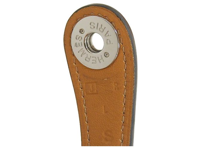 Bracciale in pelle Evelyne di Hermès Nero - vista 6