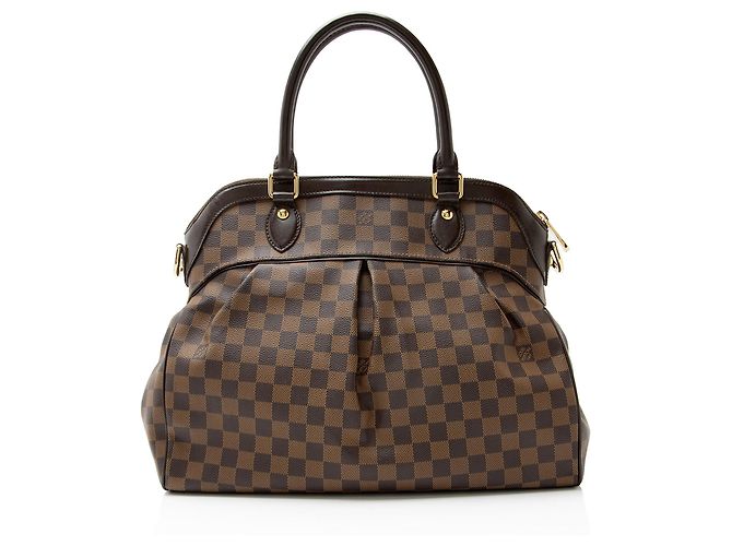 Louis Vuitton Damier Ebene Trevi GM Handtasche Braun - Ansicht 3